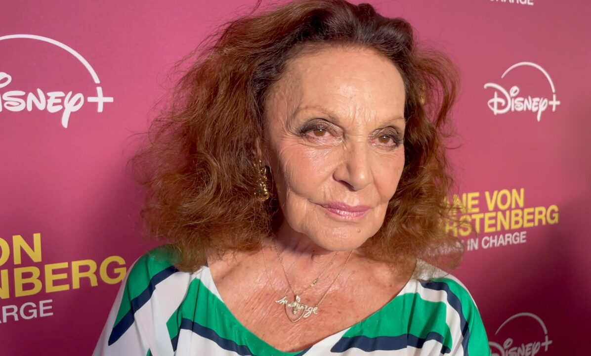 Diane von Fürstenberg – Woman in Charge: On the red carpet at the London  premiere – The Upcoming